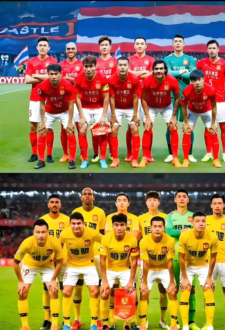 包含广州恒大战平江苏苏宁，双方握手言和的词条