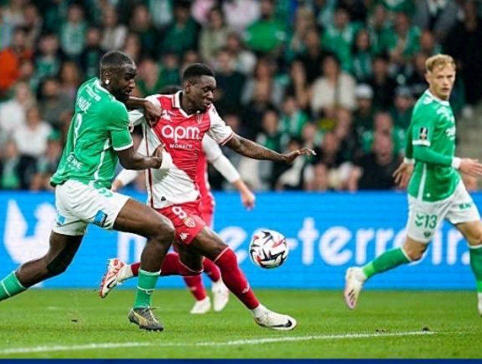 摩纳哥客场战平甘冈，再获一分！