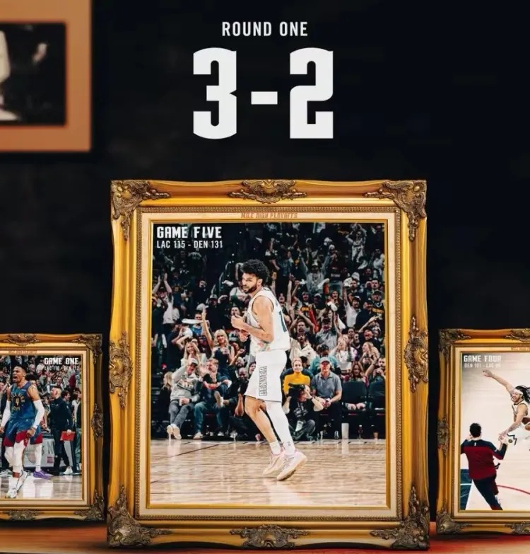 快船击败掘金，保持胜率领先西部