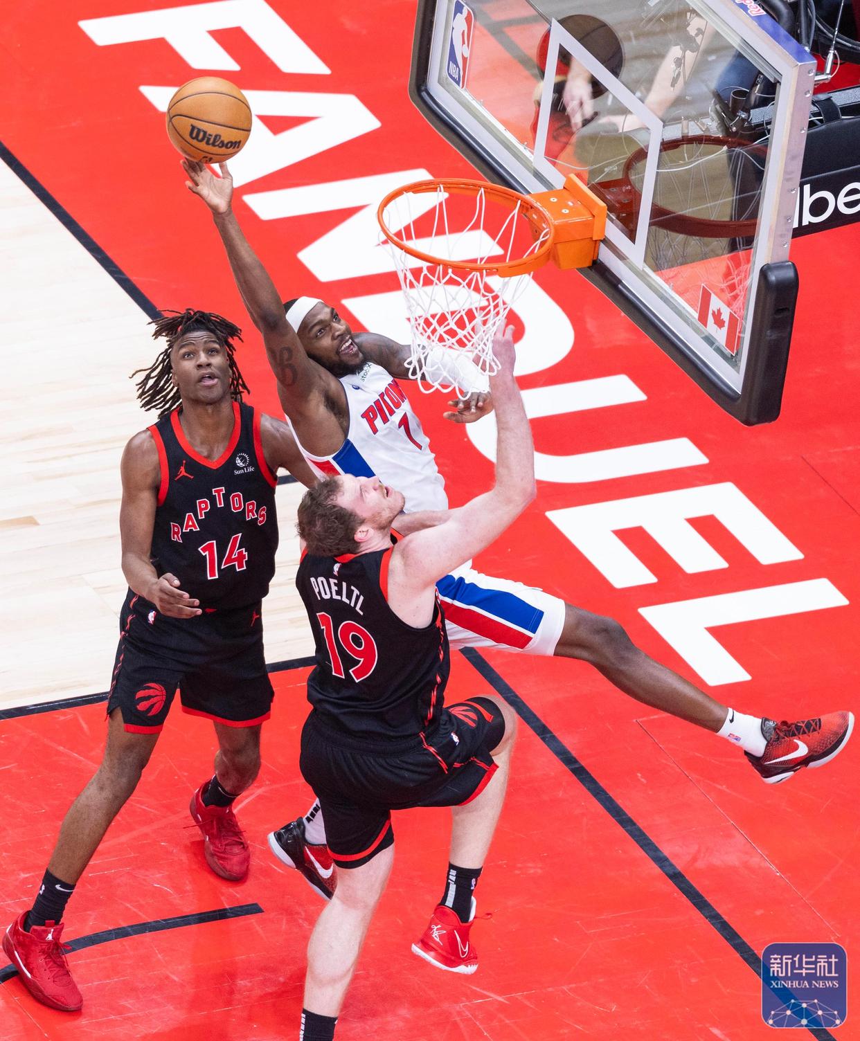 猛龙逆转活塞，豪取东部半决赛首胜